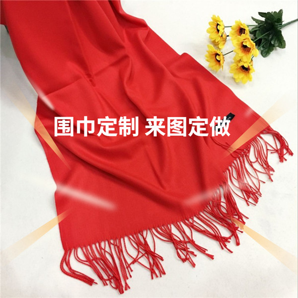 過(guò)年單位福利紅圍巾——羊絨圍巾、羊毛圍巾、圍巾定制